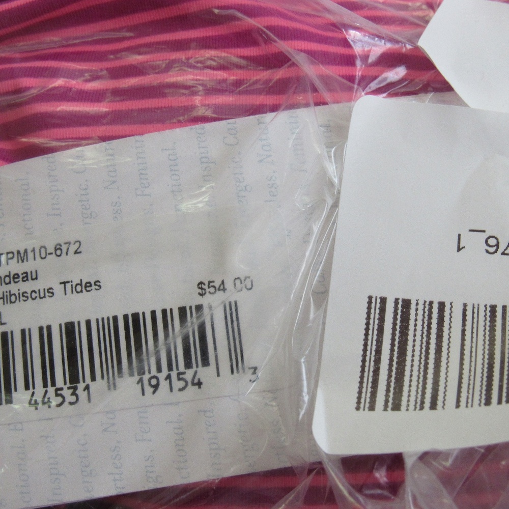 NEW Bandeau Halter Swim Top MSRP $54 - Picture 3 of 3